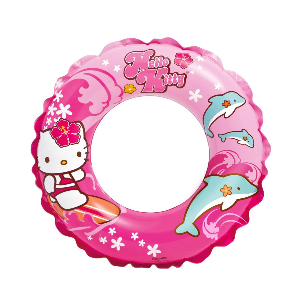 Inflatable Swim Ring Hello Kitty | pools123